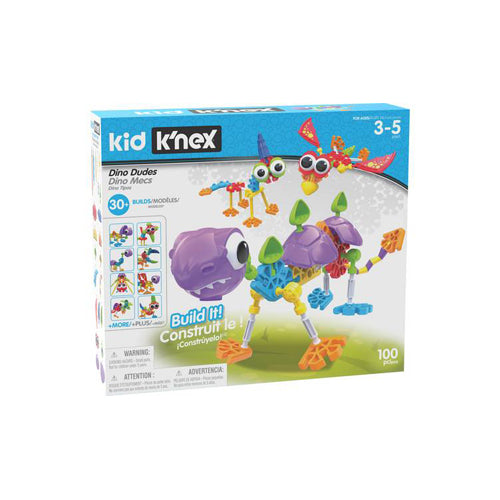 Kid K’nex Dino Dudes Building Set - Build and Create