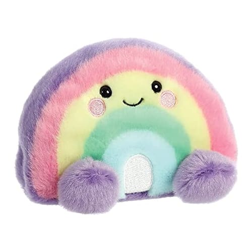 Palm Pals Vivi Rainbow 5in - Cozy Bedtime Buddy