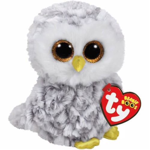 TY Owlette White Owl – Beanie Boos - Sweet Snuggle Pal