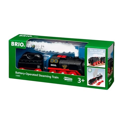 Battery-Operated Steaming Train - Little Splash Time