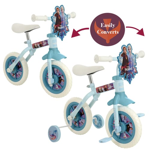 Frozen 2 2 in 1 10″ Training Bike - Pocket Wheels Play