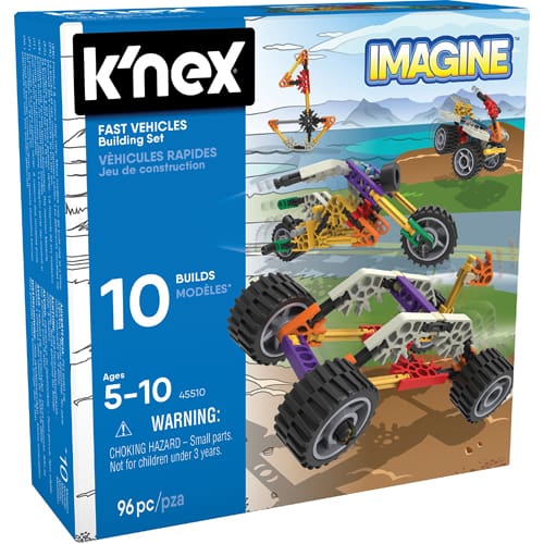 K’NEX Core Fun Fast 10 Model Building Set - Hands On Build