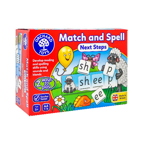 Match & Spell Next Steps - Brick Play Pick