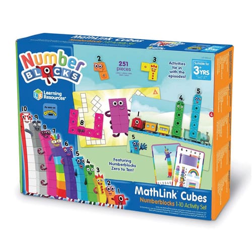 Cubes 1-10 Activity Set - Junior Builder Pick