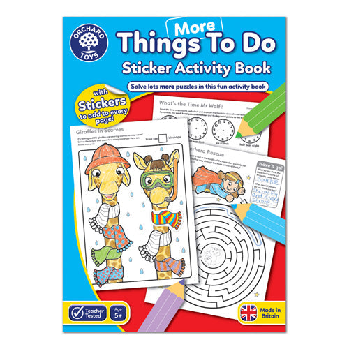 More Things To Do Colouring Book - Page Turn Fun