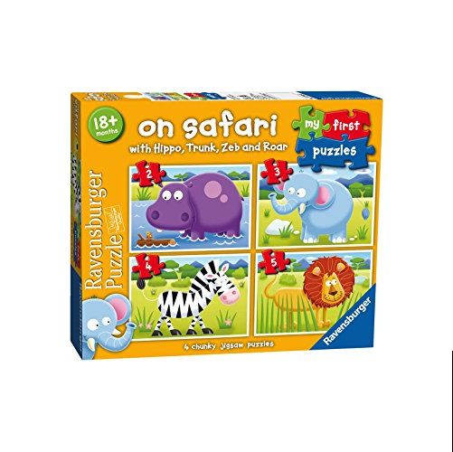 On Safari My First Puzzles (2,3,4,5pc) - Mind Game Pick