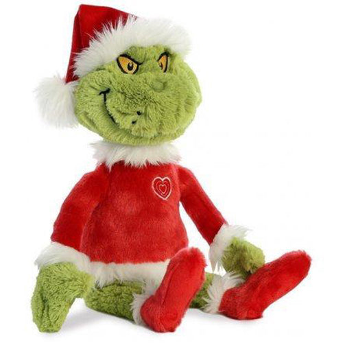 Santa Grinch 19″ Plush - Soft Cuddle Friend