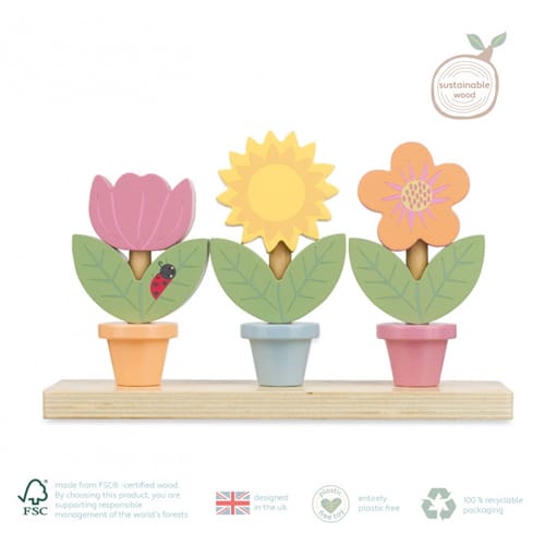 Stacking Flower Pots (FSC) - Puzzle Night Fun