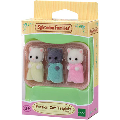 Sylvanian Families Persian Cat Triplets - Story Time Friend