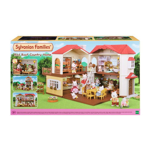 Sylvanian Families Red Roof Country Home - Creative Role Time