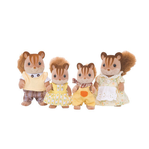Sylvanian Families Walnut Squirrel Family - Little Role Play