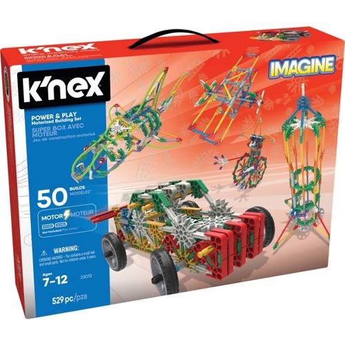 K’nex Power & Play 50 Model Motorised Building Set - Little Builder Fun