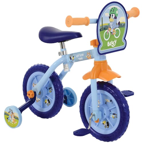 Bluey 2 in 1 10″ Training Bike - Motor Fun Pick