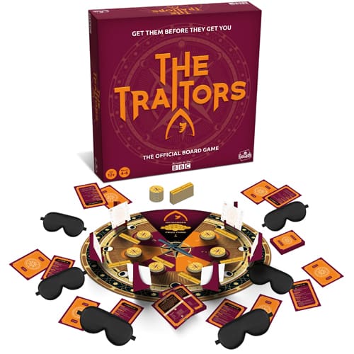 The Traitors (UK) The Official Board Game - Pocket Game Fun